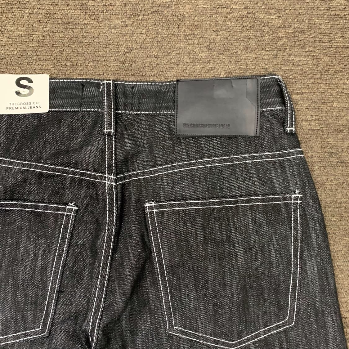 [30/새상품] 더크로스 와이드 코튼팬츠 상품이미지1