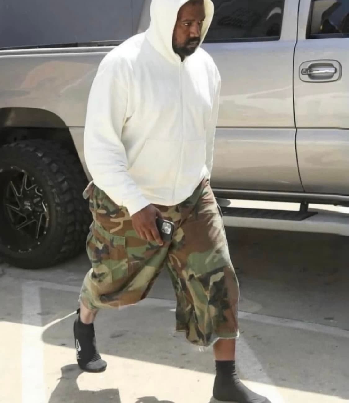 90s 러셀 빈티지 후드 화이트 XXL 상품이미지1