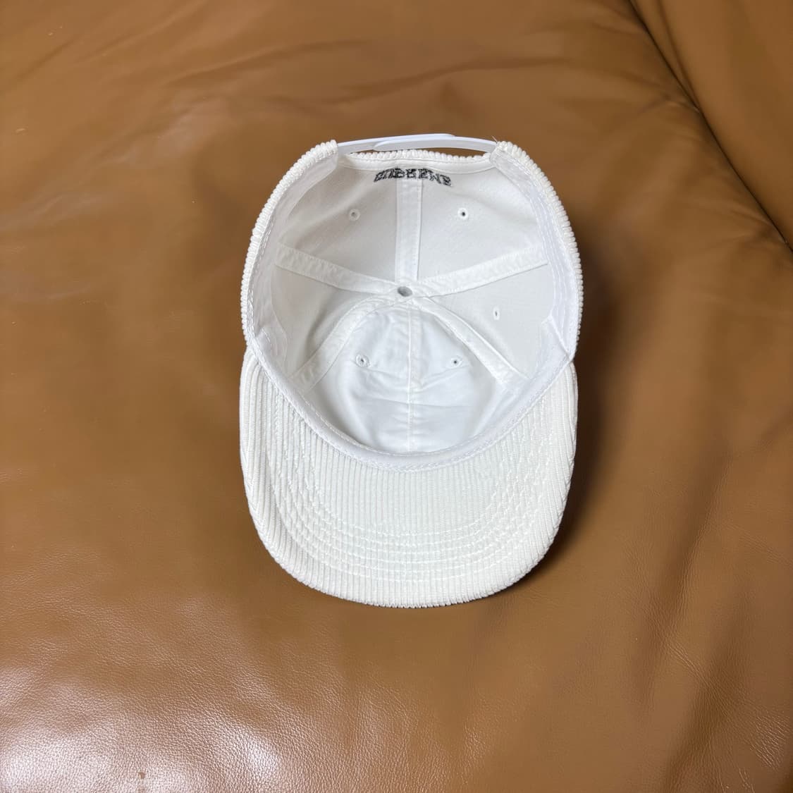 Supreme 슈프림 윙패치 코듀로이 화이트 6패널 볼캡 모자 상품이미지6