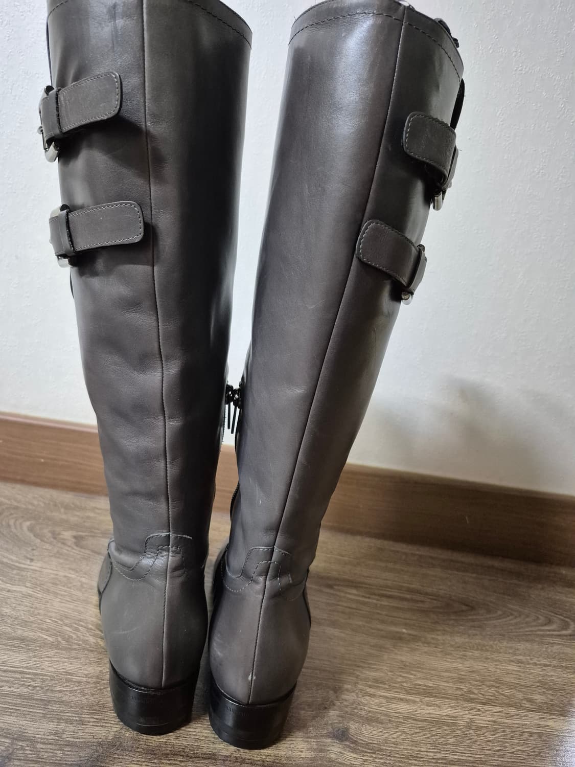 질샌더 JILSANDER 니하이 버클 부츠 상품이미지5