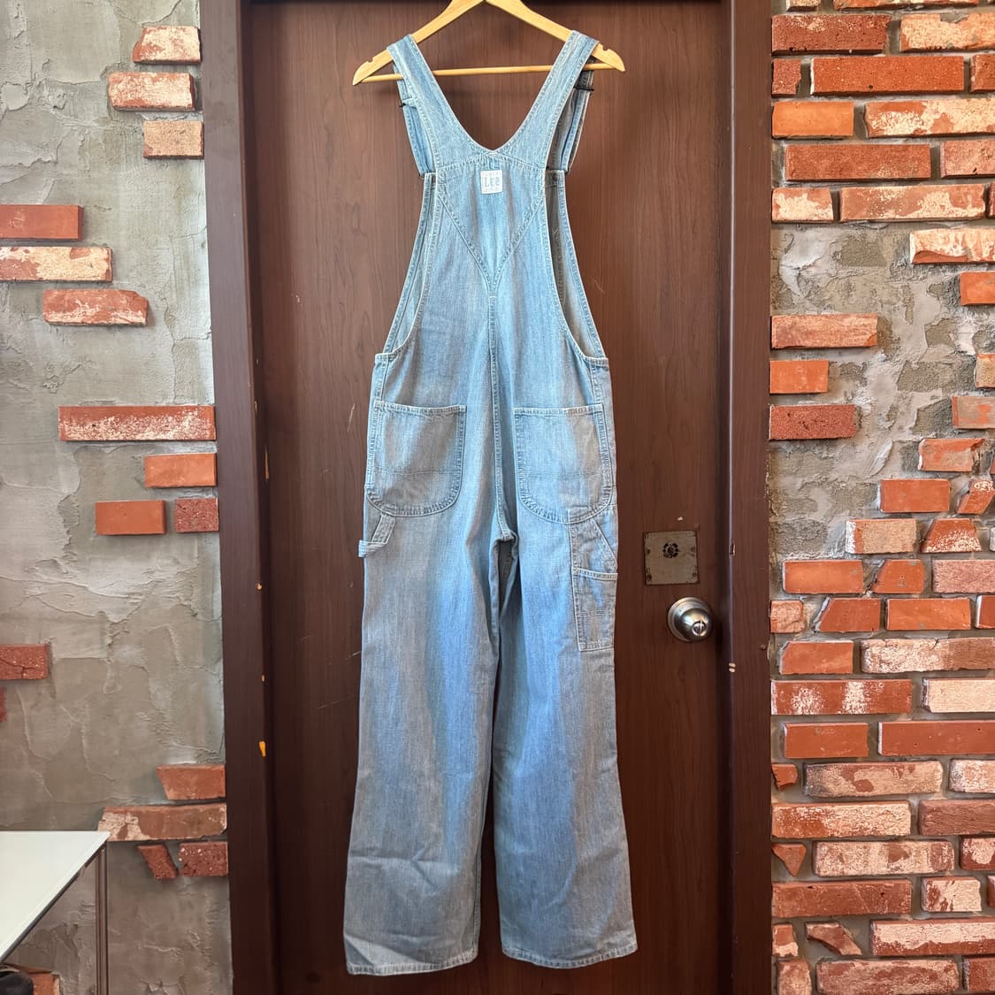 리 Lee 데님 오버롤 청멜빵바지 M 상품이미지9