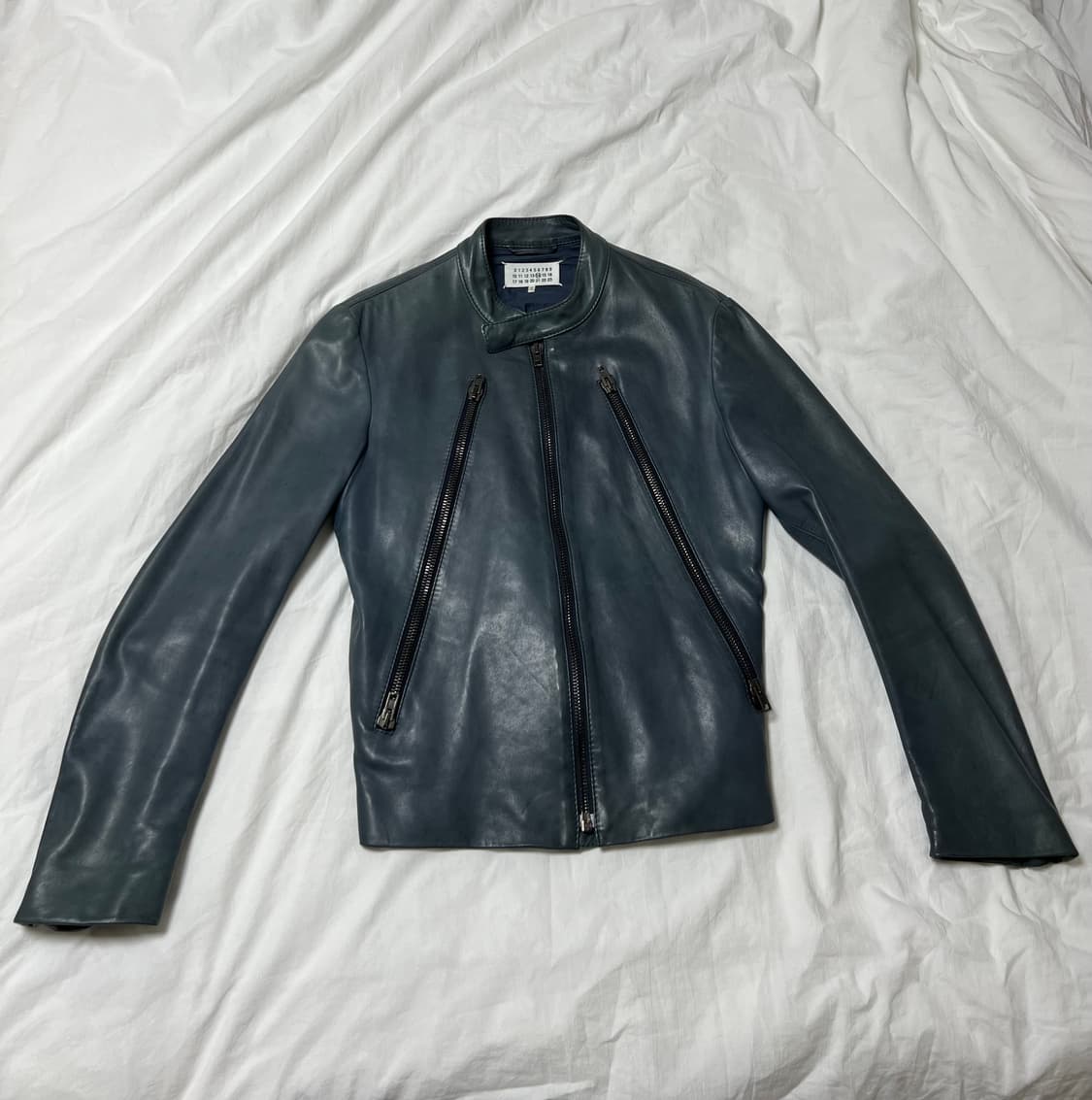 마르지엘라 5zip 가죽 자켓 팝니다. 상품이미지1