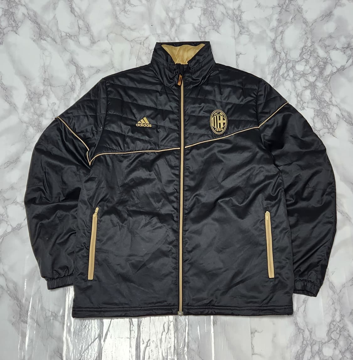 아디다스 AC 밀란 10-11 퀄팅 점퍼 자켓 상품이미지6