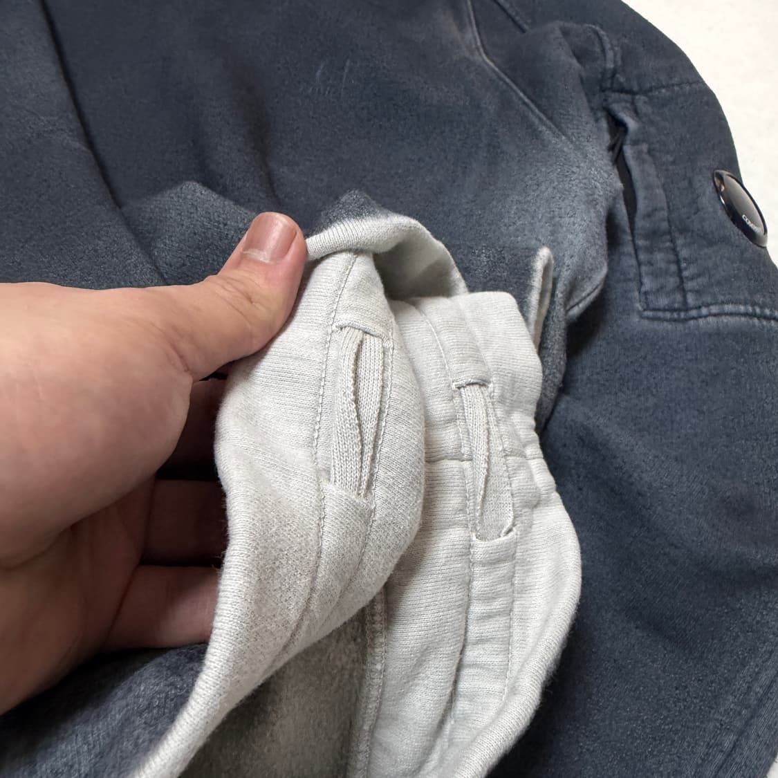 [백화점판, L] CP컴퍼니 프리즘 워싱 스웻 후드티 상품이미지6