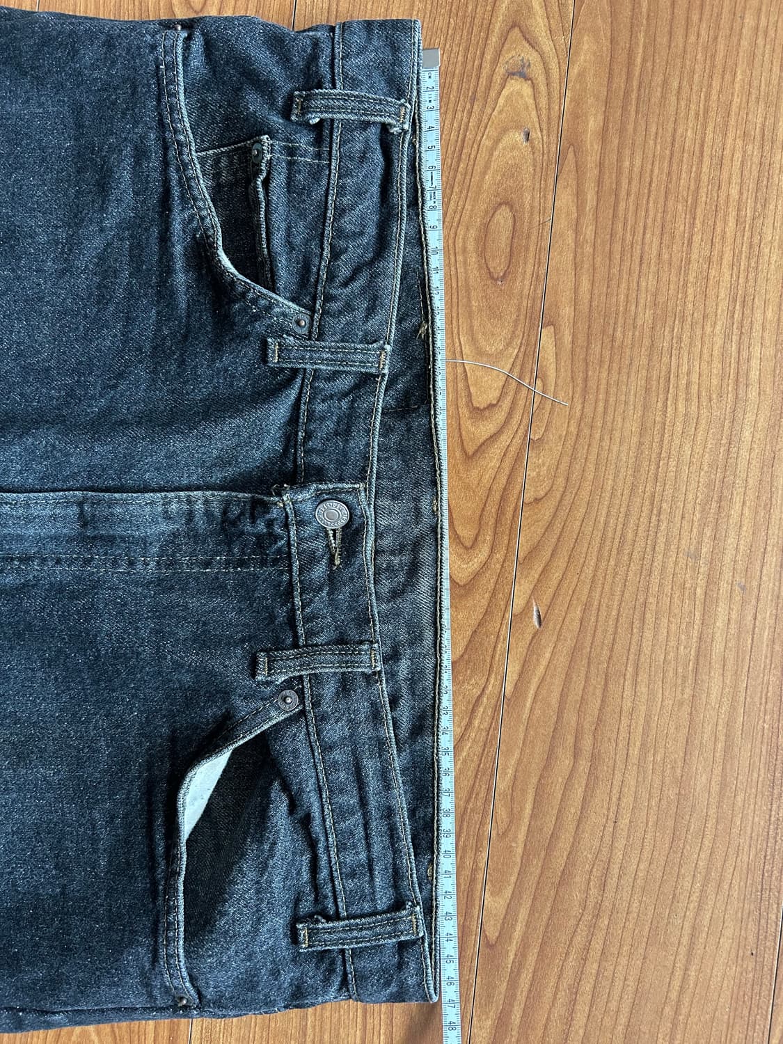 90s 빈티지 리바이스 517 흑청 usa 상품이미지7