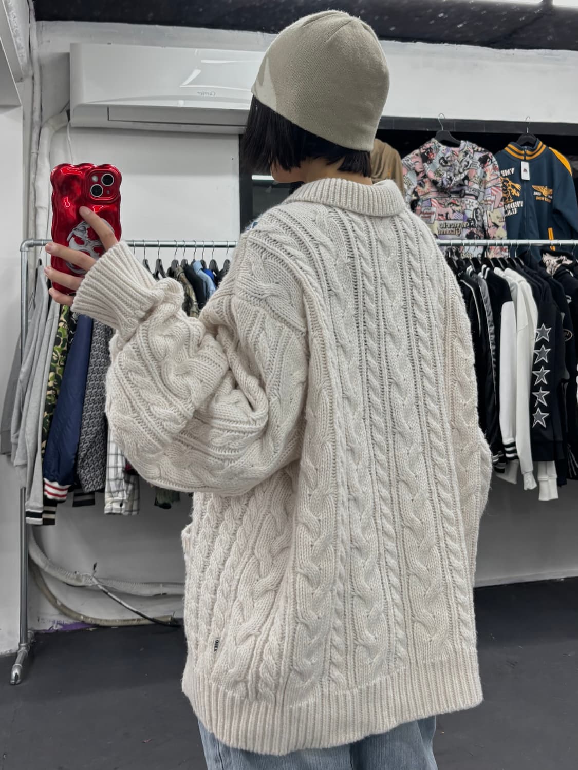 오베이 에즈라 집업 가디건 상품이미지5