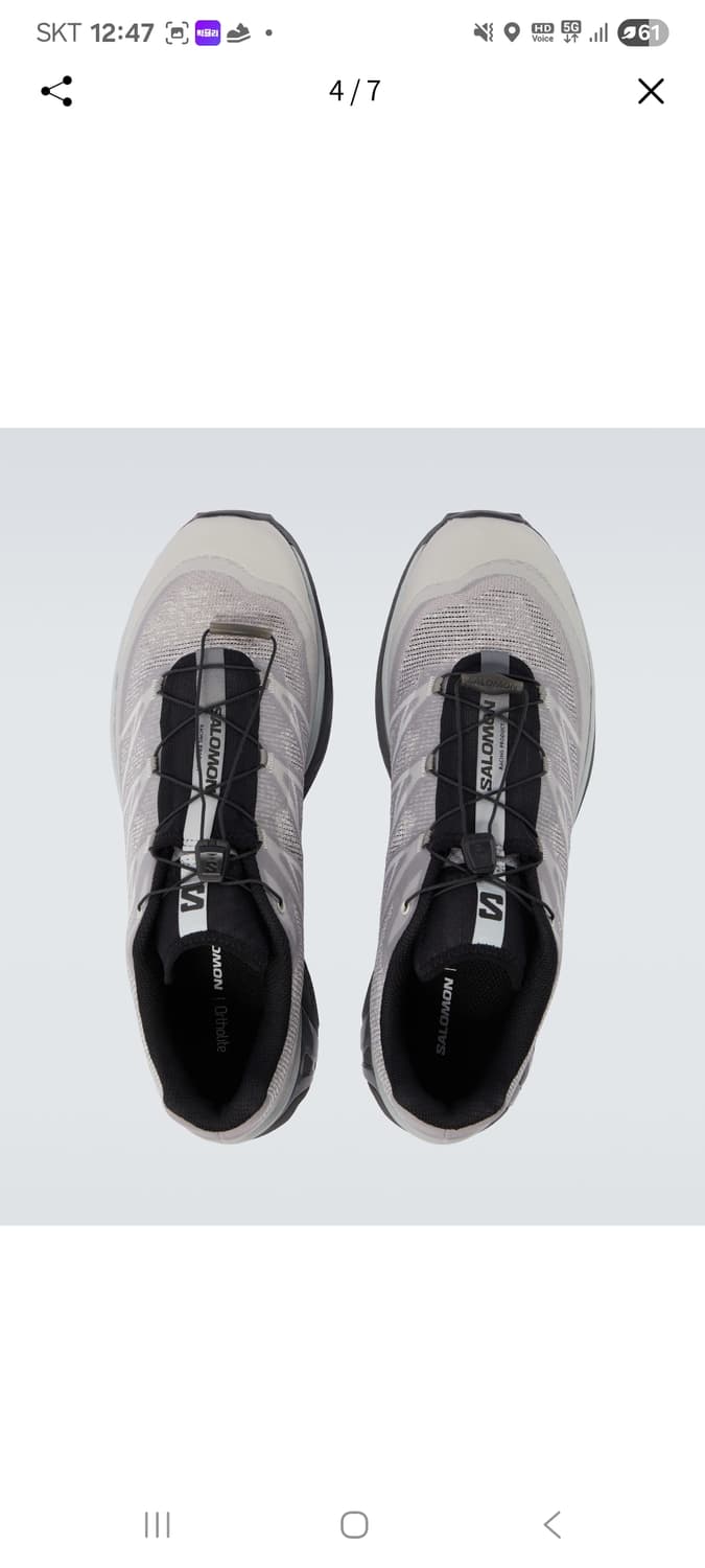 살로몬 XT-6 쉐도우 굴 그레이 바이올렛
255 새상품 상품이미지4