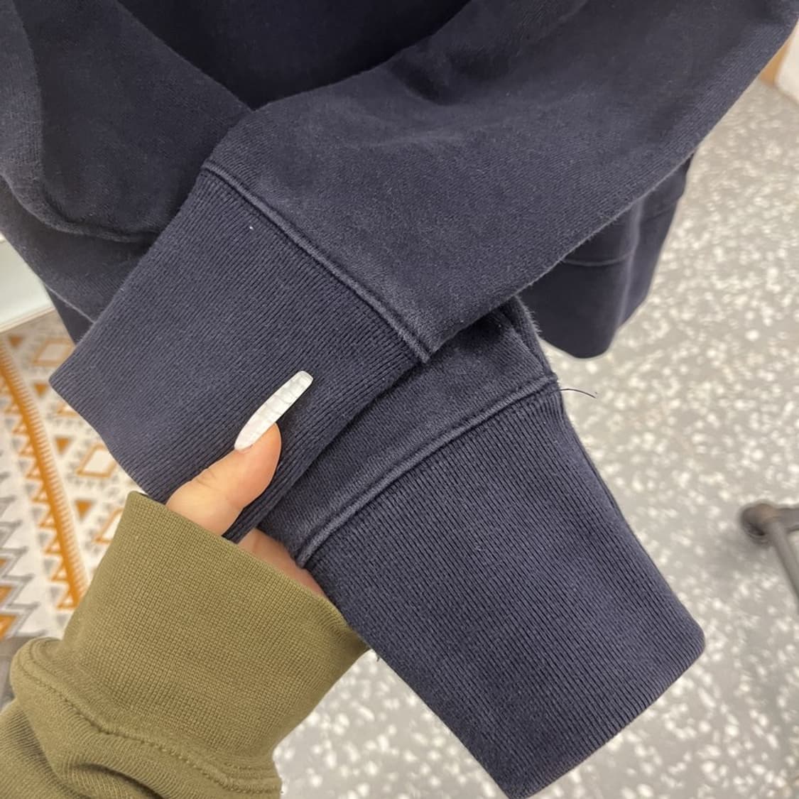 챔피온 리버스위브 모던 캐주얼 자수로고 맨투맨 M C10747 상품이미지7