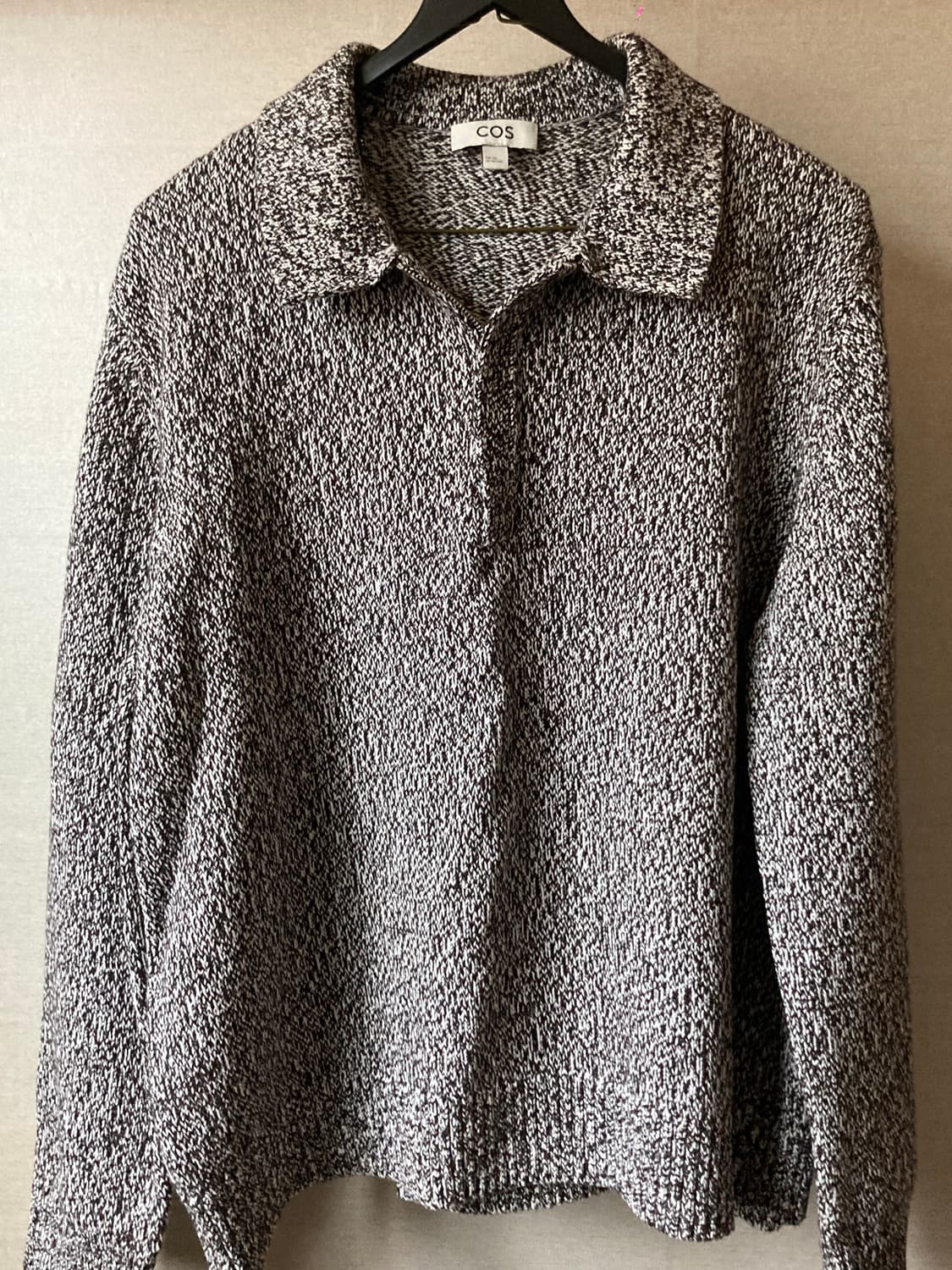 cos 반집업 니트 스웨터 xxl 상품이미지1