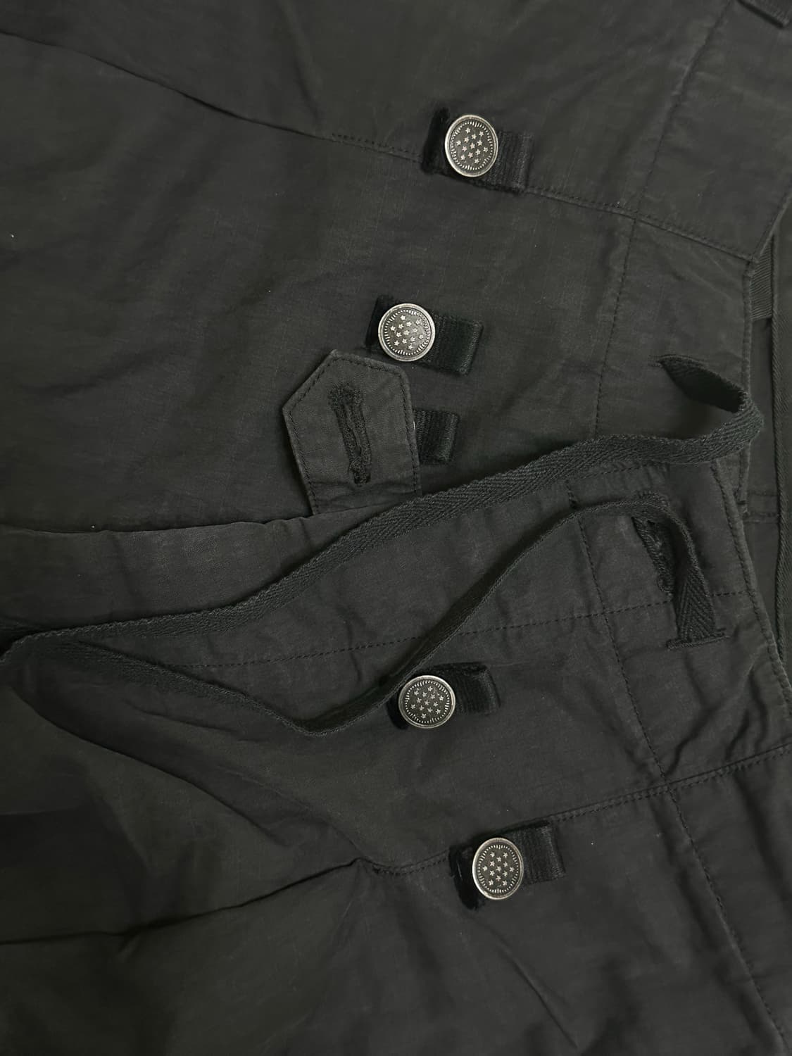 캐피탈 립스탑 점보 카고 팬츠 블랙 1사이즈 상품이미지6