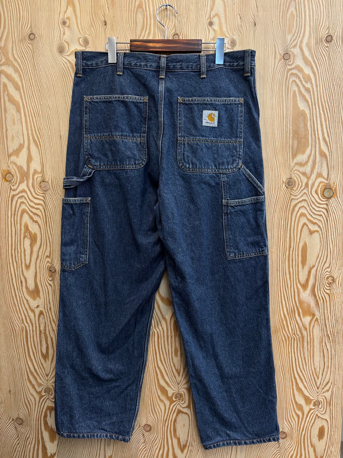 칼하트 wip 더블니 카펜터 워크 데님팬츠 상품이미지2