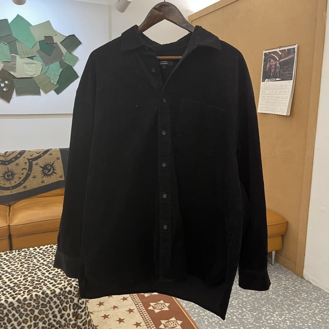 무신사스탠다드 모던 시크 캐주얼 코듀로이 골덴 셔츠 L C09753 상품이미지3