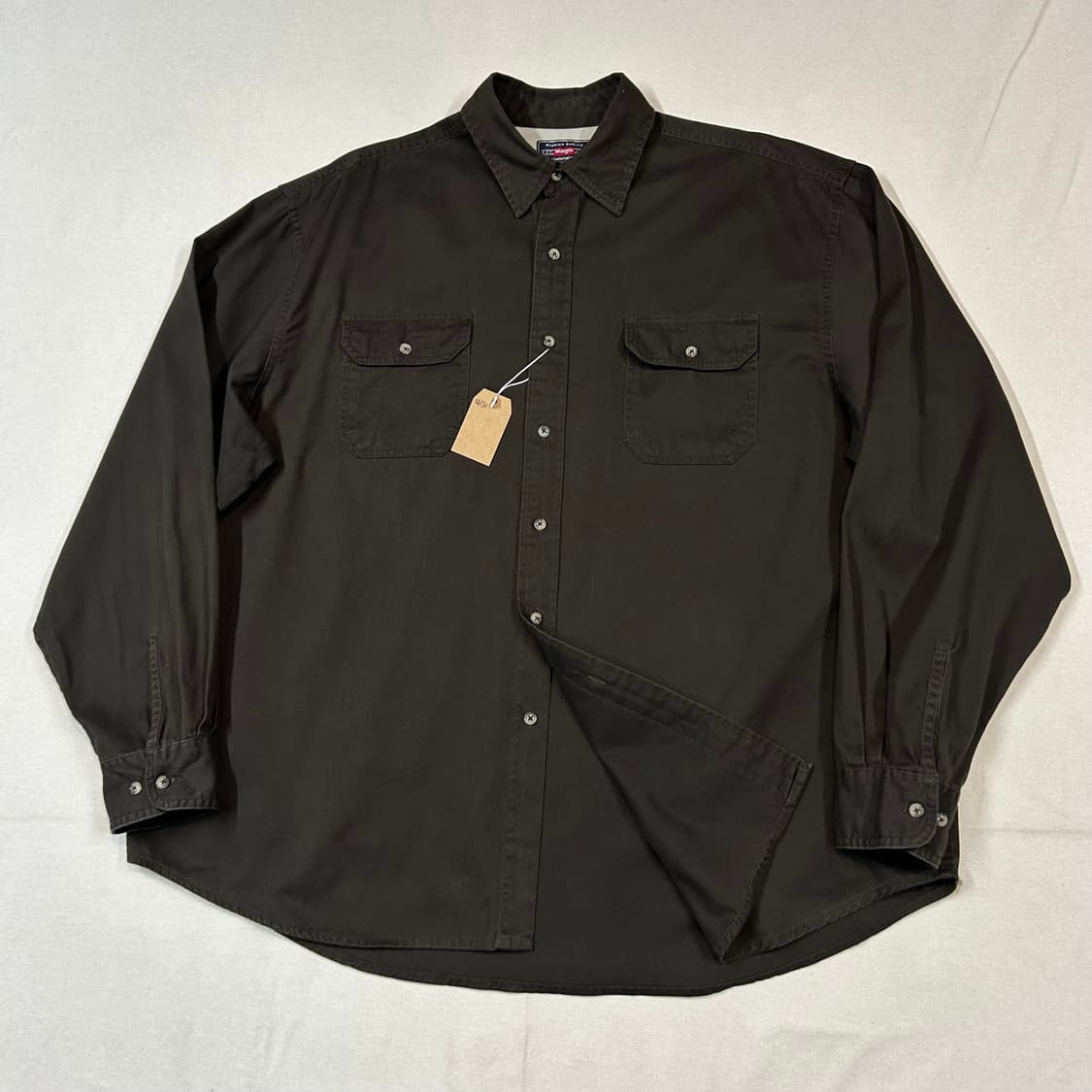 XXL) Wrangler 랭글러 투포켓 워크웨어 코튼 셔츠 W31 상품이미지1