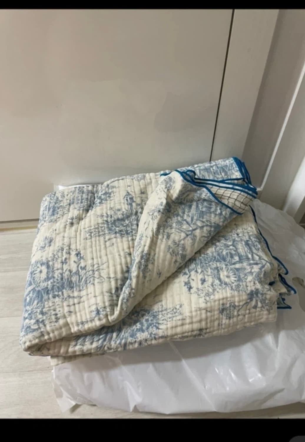 거즈면 4겹 홑겹이불겸 패드 상품이미지1