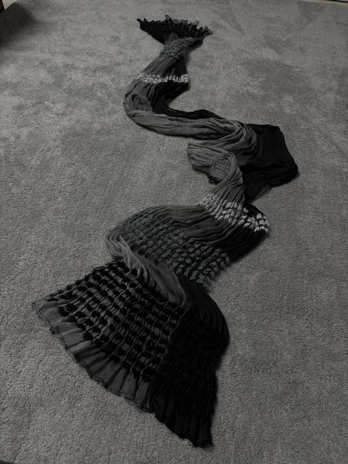 Vintage vkei punk mood scarf muffler 상품이미지1