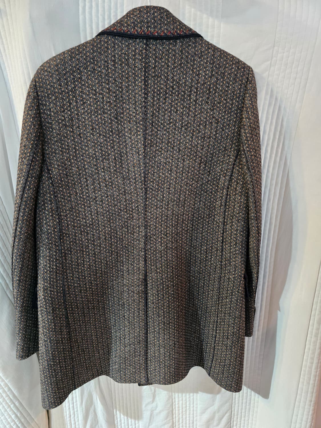 OBZEE 헤링본 더블 자켓 상품이미지3