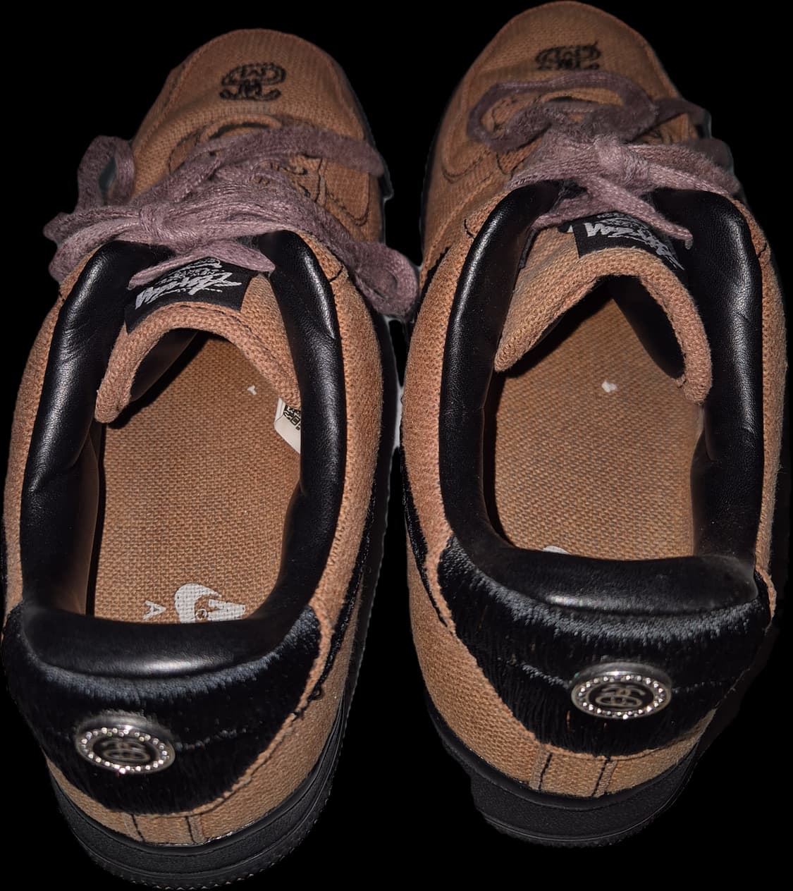 나이키 스투시 에어포스 트리플블랙 285 상품이미지4