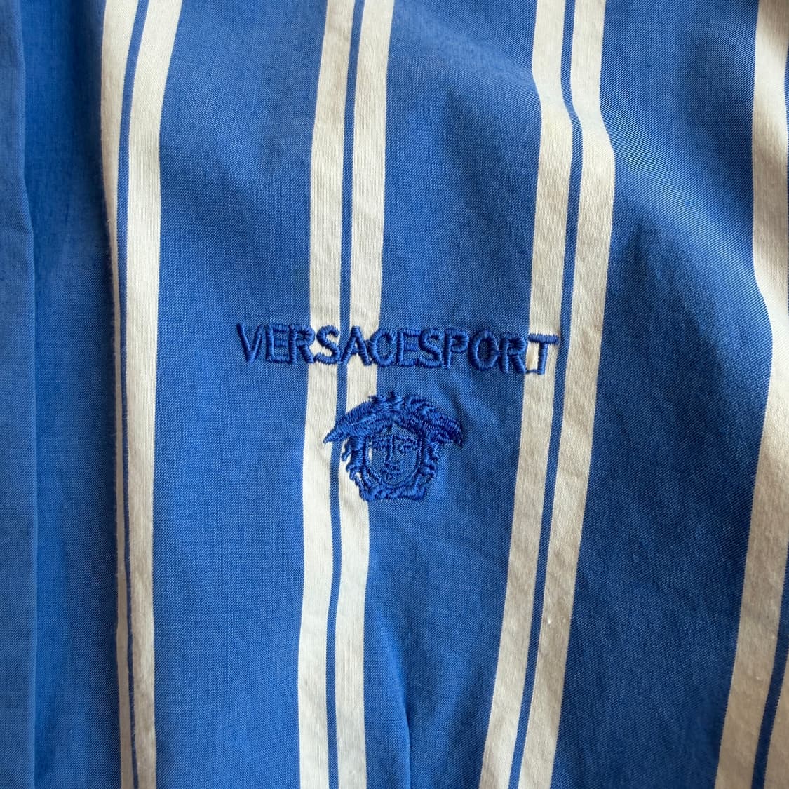 베르사체 스포츠 은장 스트라이프 셔츠 상품이미지4