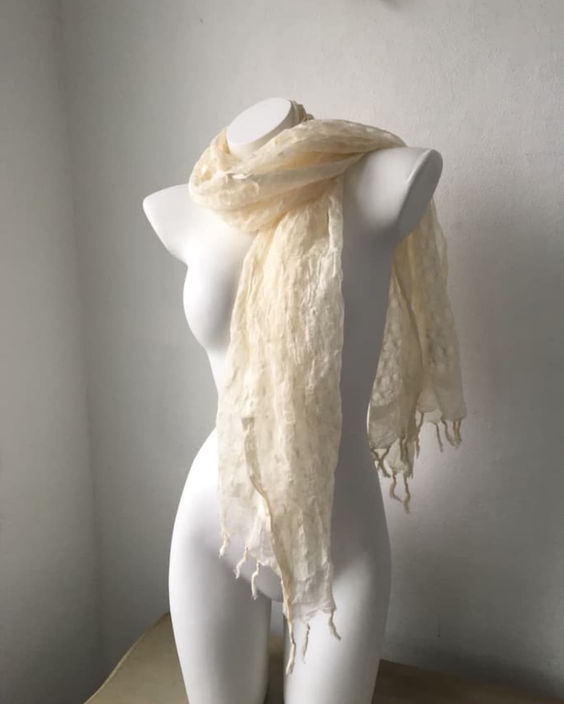 net pattern 스카프 목도리 상품이미지2