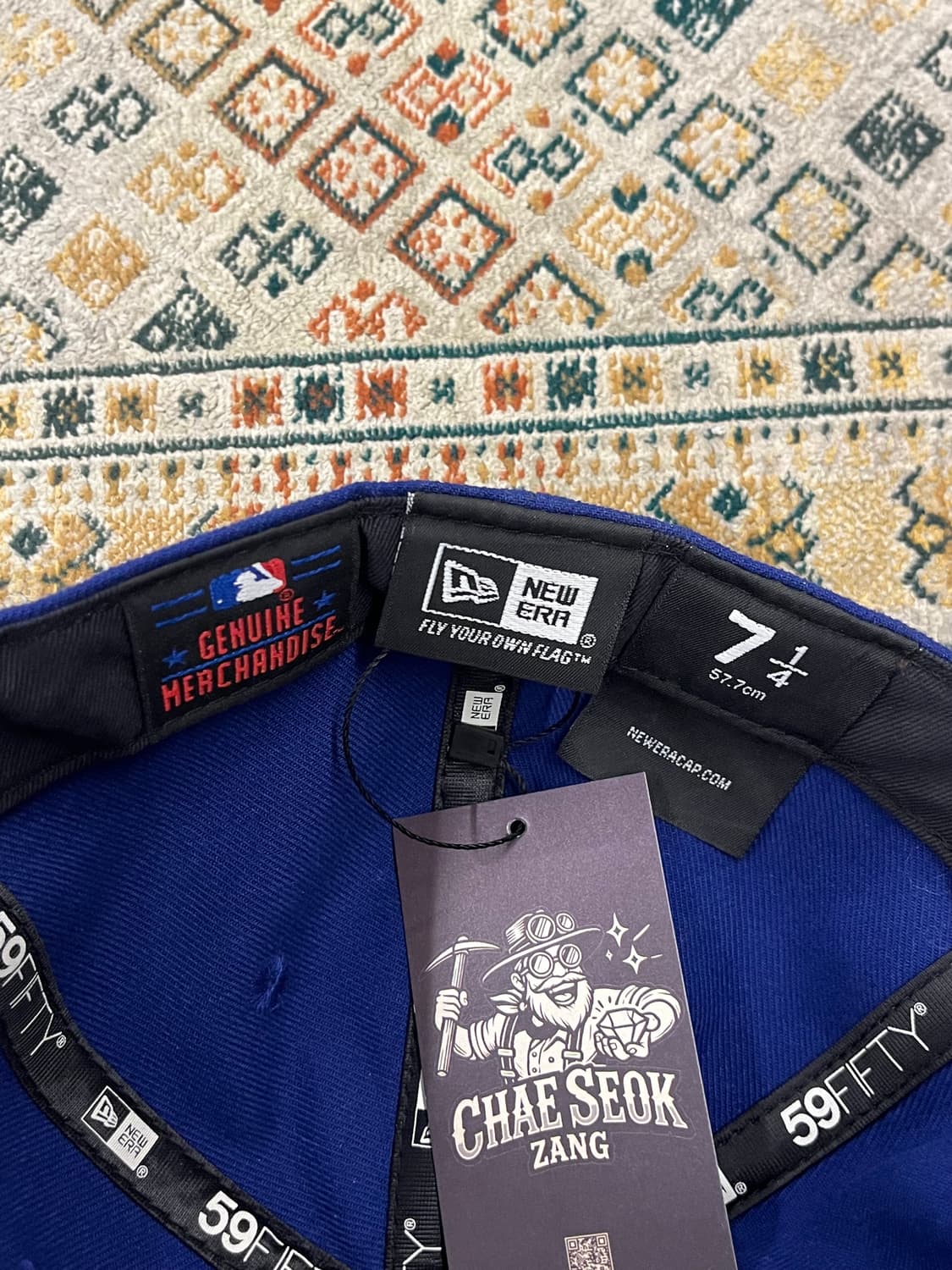 뉴에라 MLB LA 다저스 캡 블루 #csz3063 상품이미지2