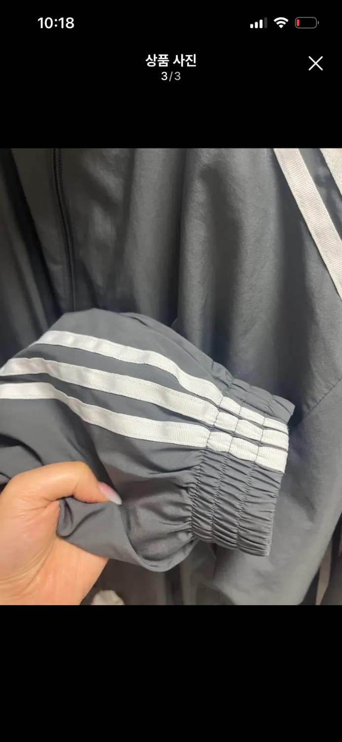 아디다스 아딜레니움 트랙탑 M 그레이 상품이미지3