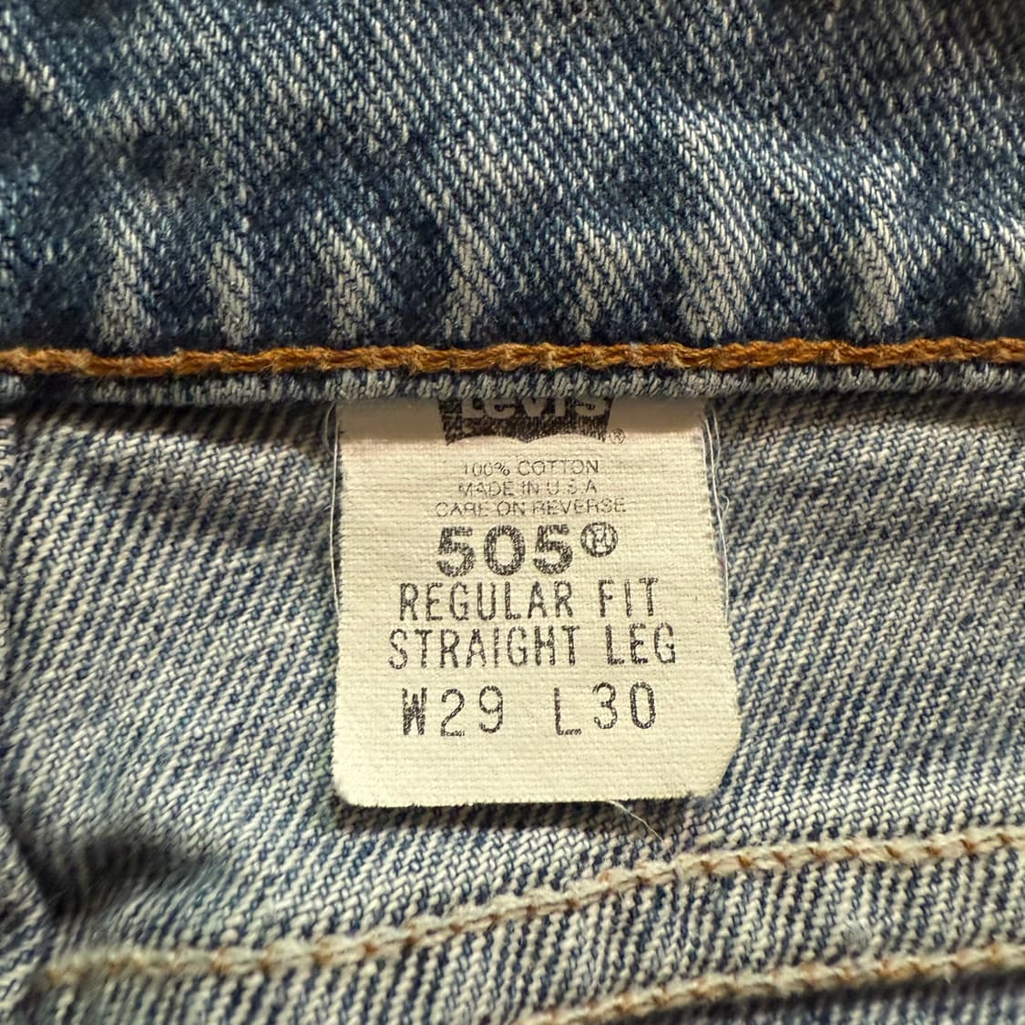 levi's 505 리바이스 505 usa 데님 청바지 29x30-27 상품이미지3