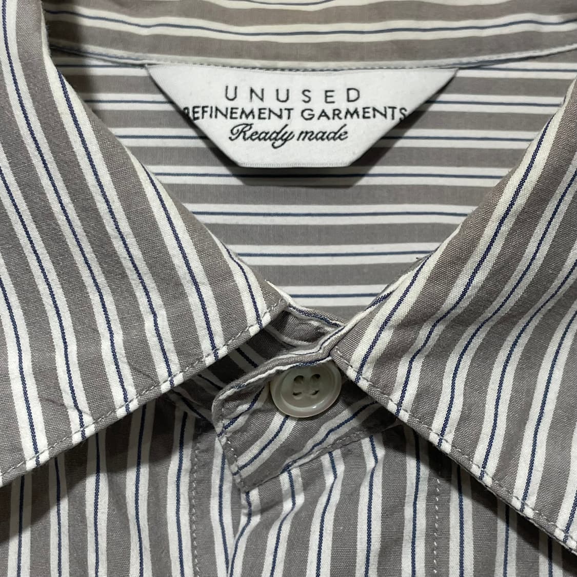 언유즈드 스트라이프 셔츠 상품이미지3