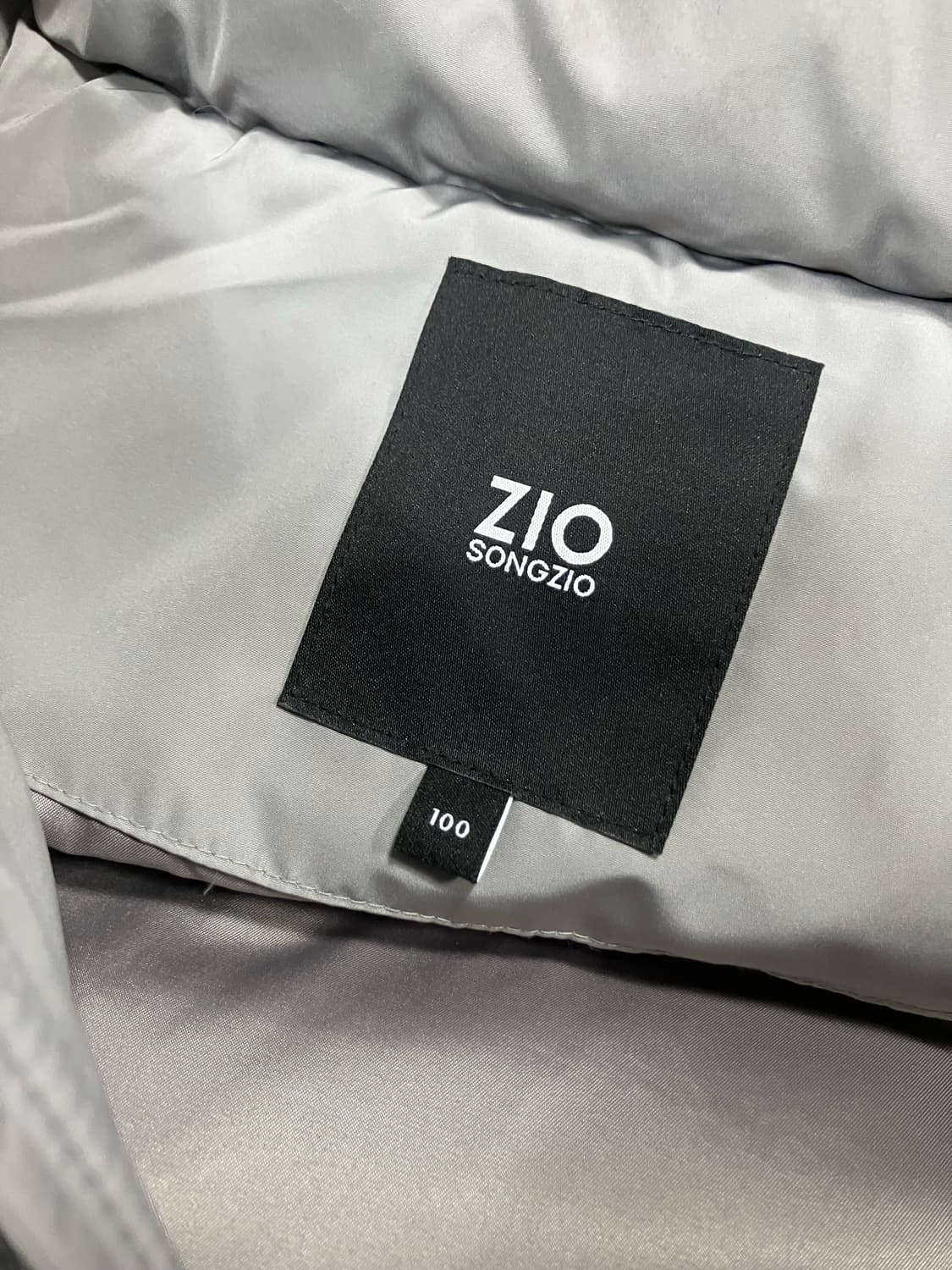 지오송지오 구스다운 롱 패딩 100 상품이미지8