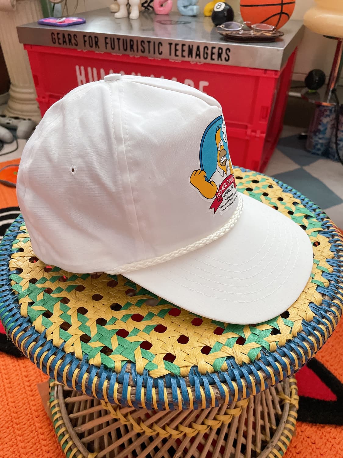 90s 빈티지 심슨 모자 상품이미지2