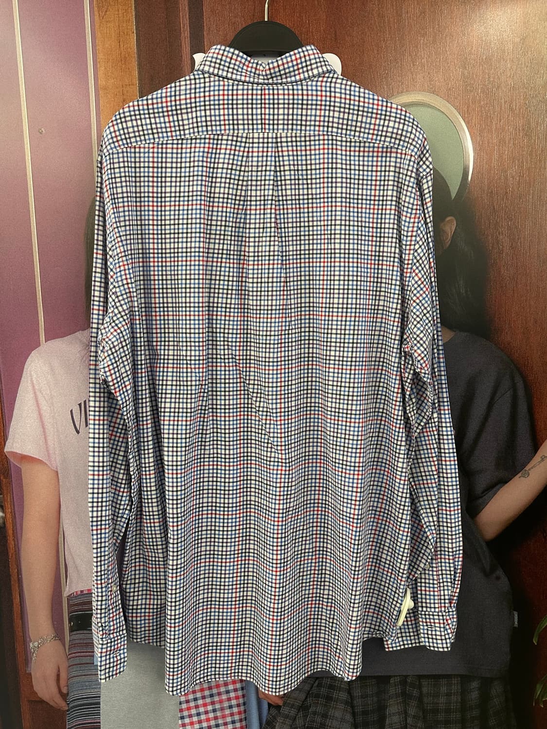 POLO 폴로 체크 긴팔셔츠👔 상품이미지5