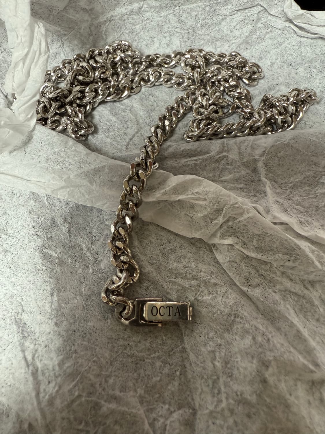 골드린 순은 쿠반링크(60cm) 상품이미지2