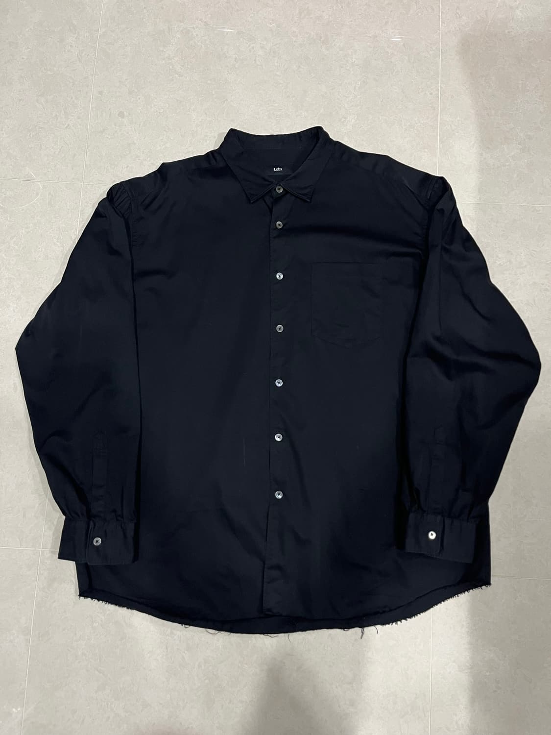 Lcbx 폴리 셔링 셔츠 상품이미지1