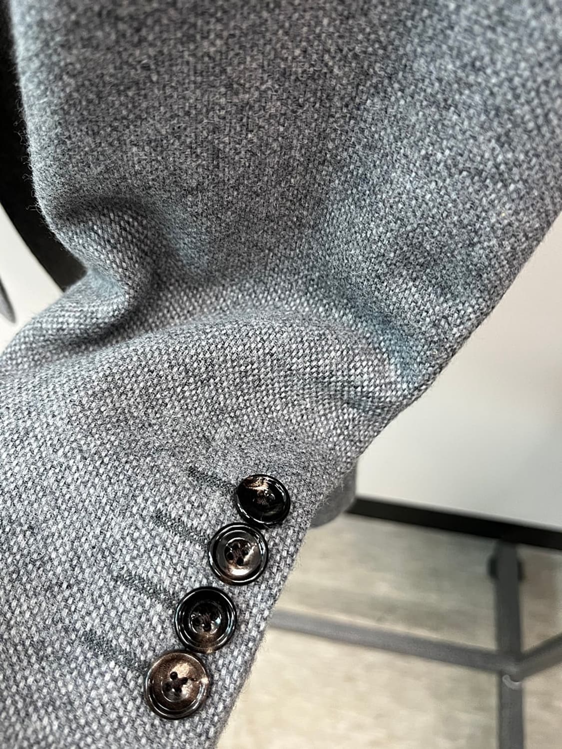 95) 하디에이미스 신형 그레이 울자켓 상품이미지4