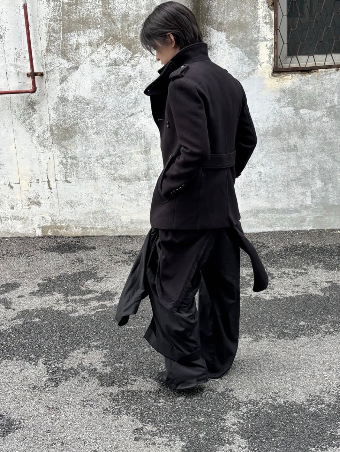 우영미 나폴레옹 밀리터리 피코트 상품이미지5