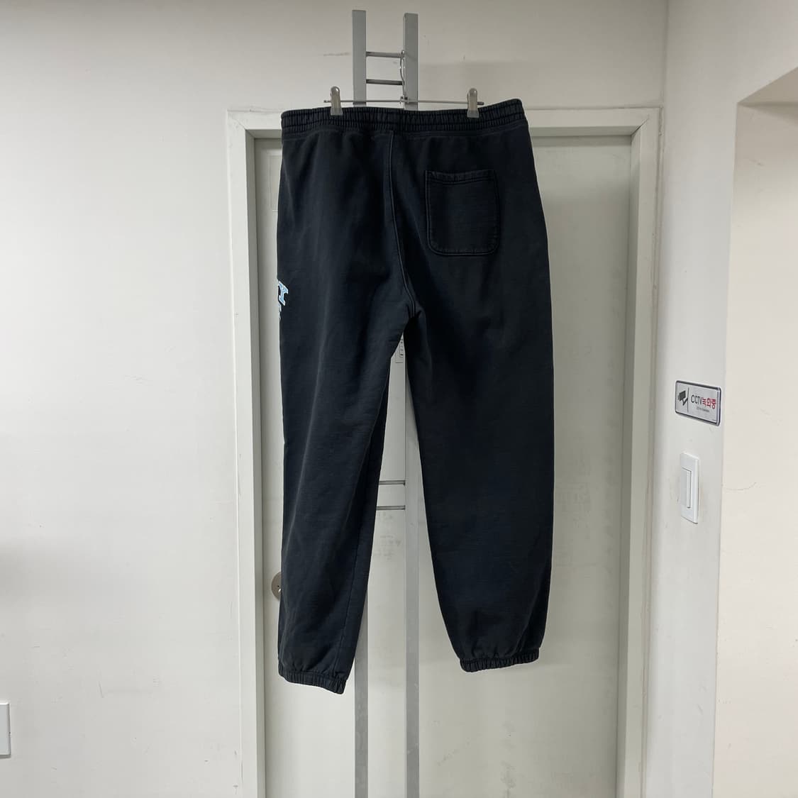 스투시 스포츠 트레이닝 팬츠 블랙 XL 상품이미지5