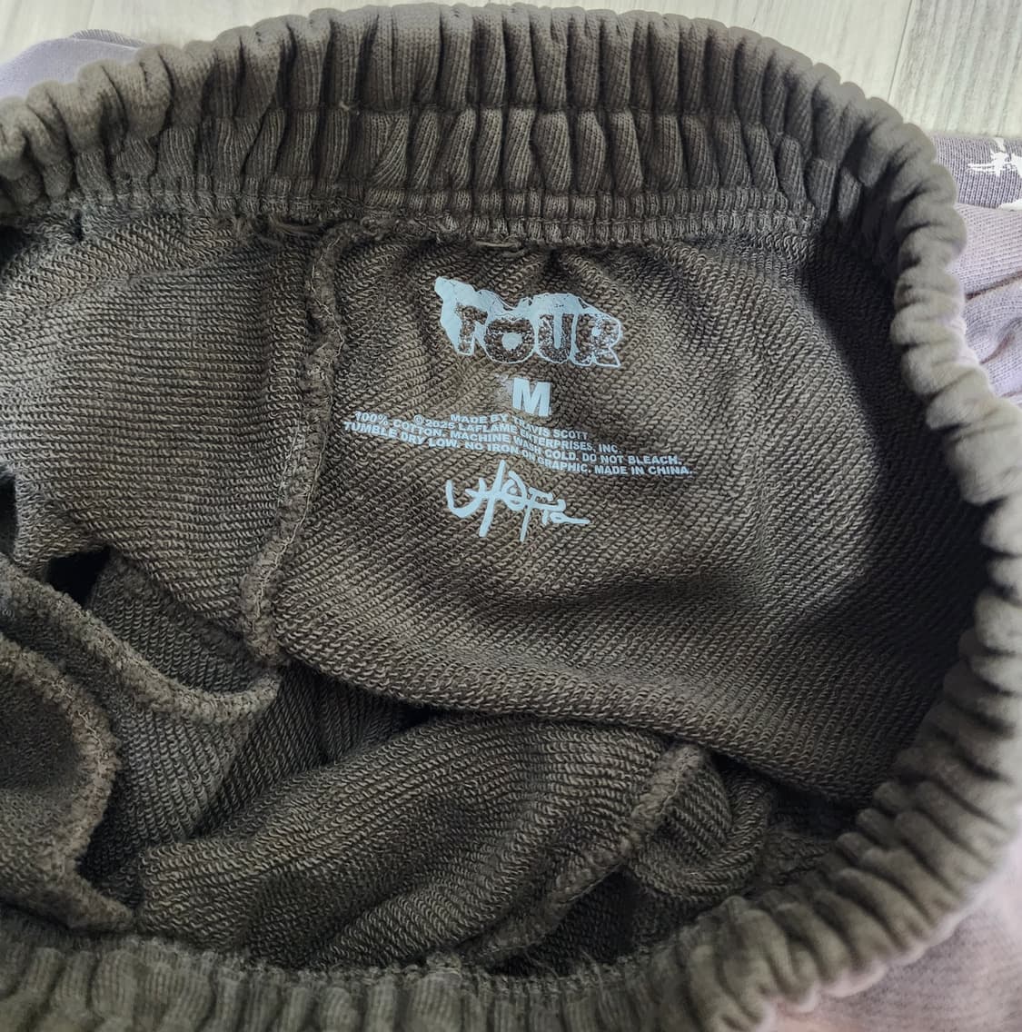 [M] 트래비스 스캇 2025 투어 콘서트 (막시무시) 스웨트 스웻팬츠 상품이미지4