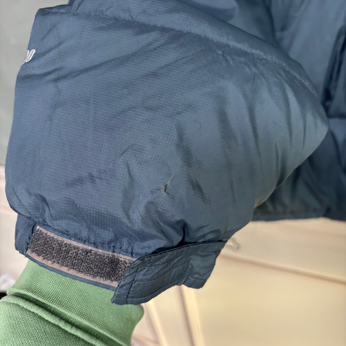 노스페이스 700 눕시 구스다운 패딩 스카이블루 상품이미지5