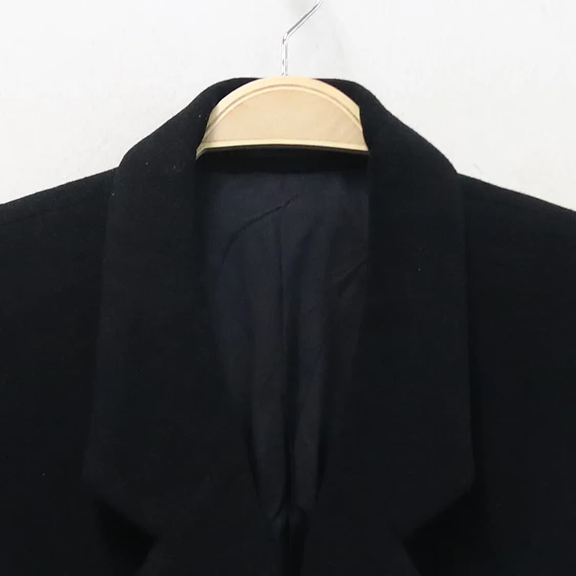 90'S 버버리 울 캐시미어 혼방 숏 더블 코트 60869 상품이미지3