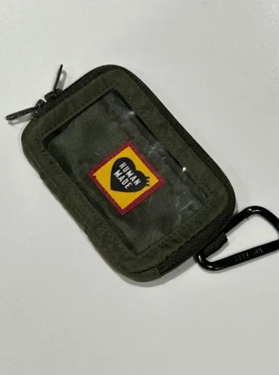 휴먼메이드 카드지갑 카드케이스 카라비너 키링 올리브 상품이미지4