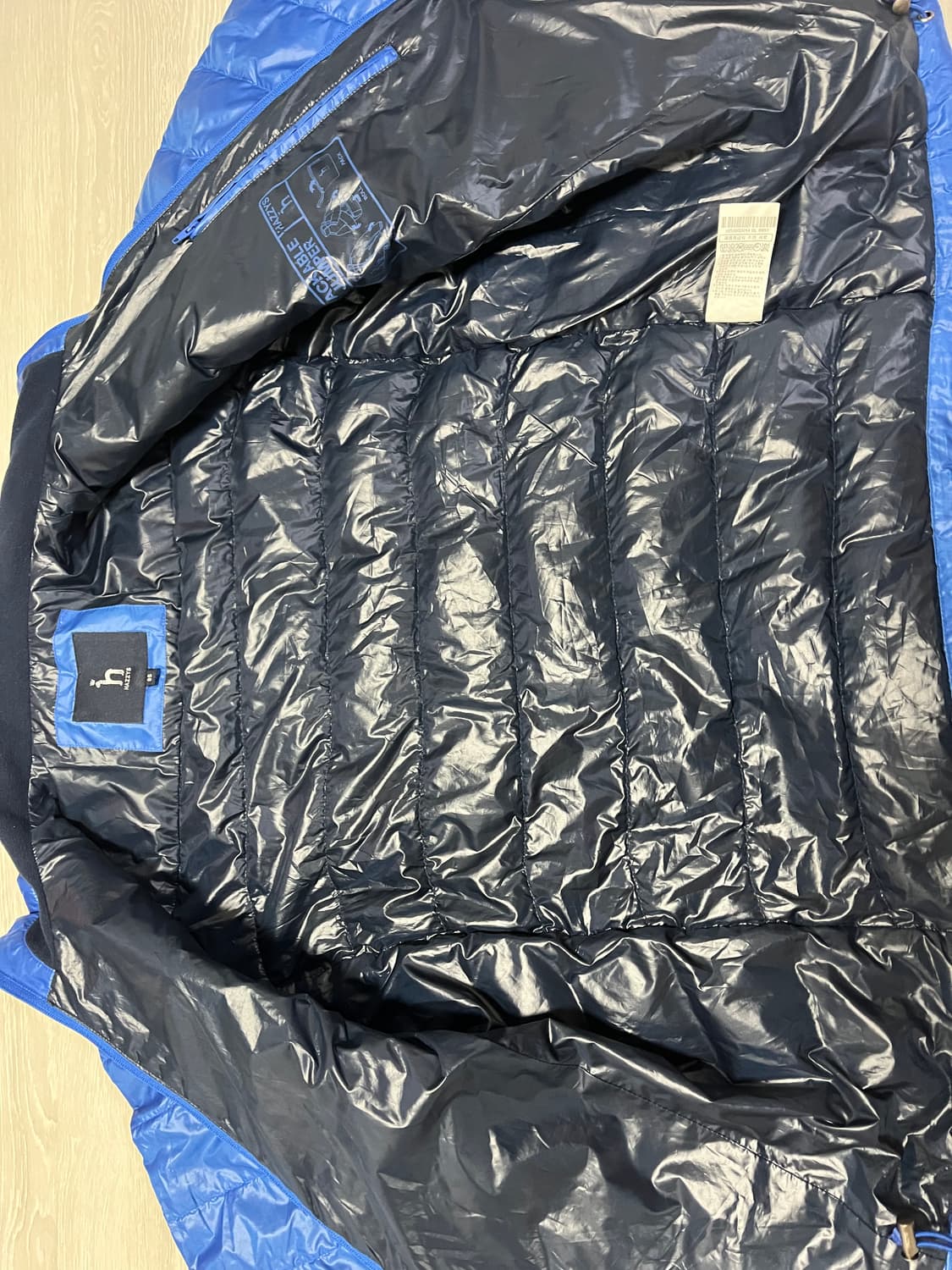 헤지스 거위털 경량패딩 95 상품이미지4