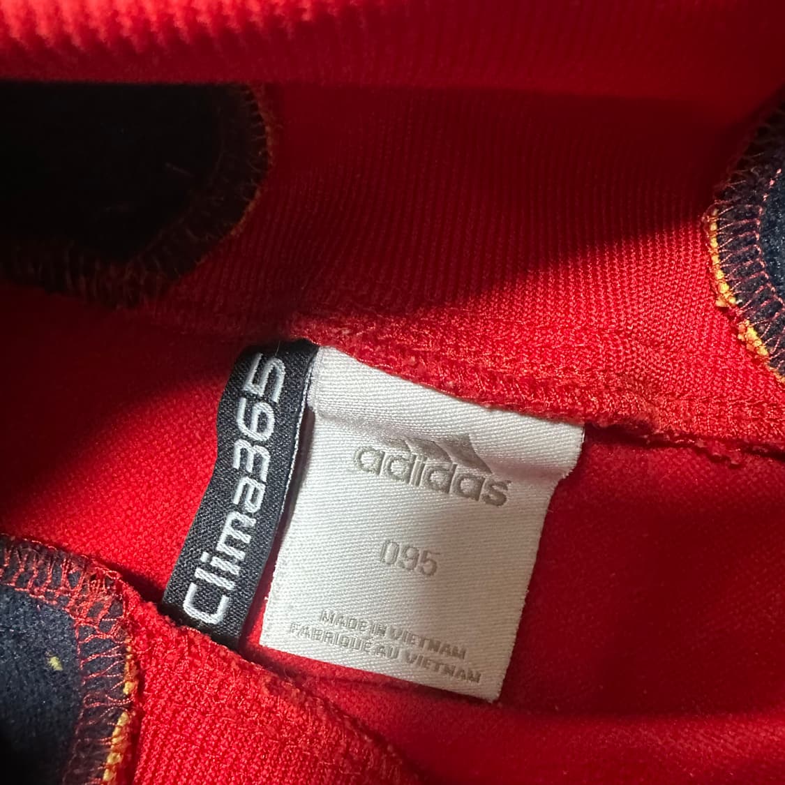 ✨ (바배) 아디다스 08-09 스페인 국대 트레이닝 져지 롱슬리브  상품이미지3