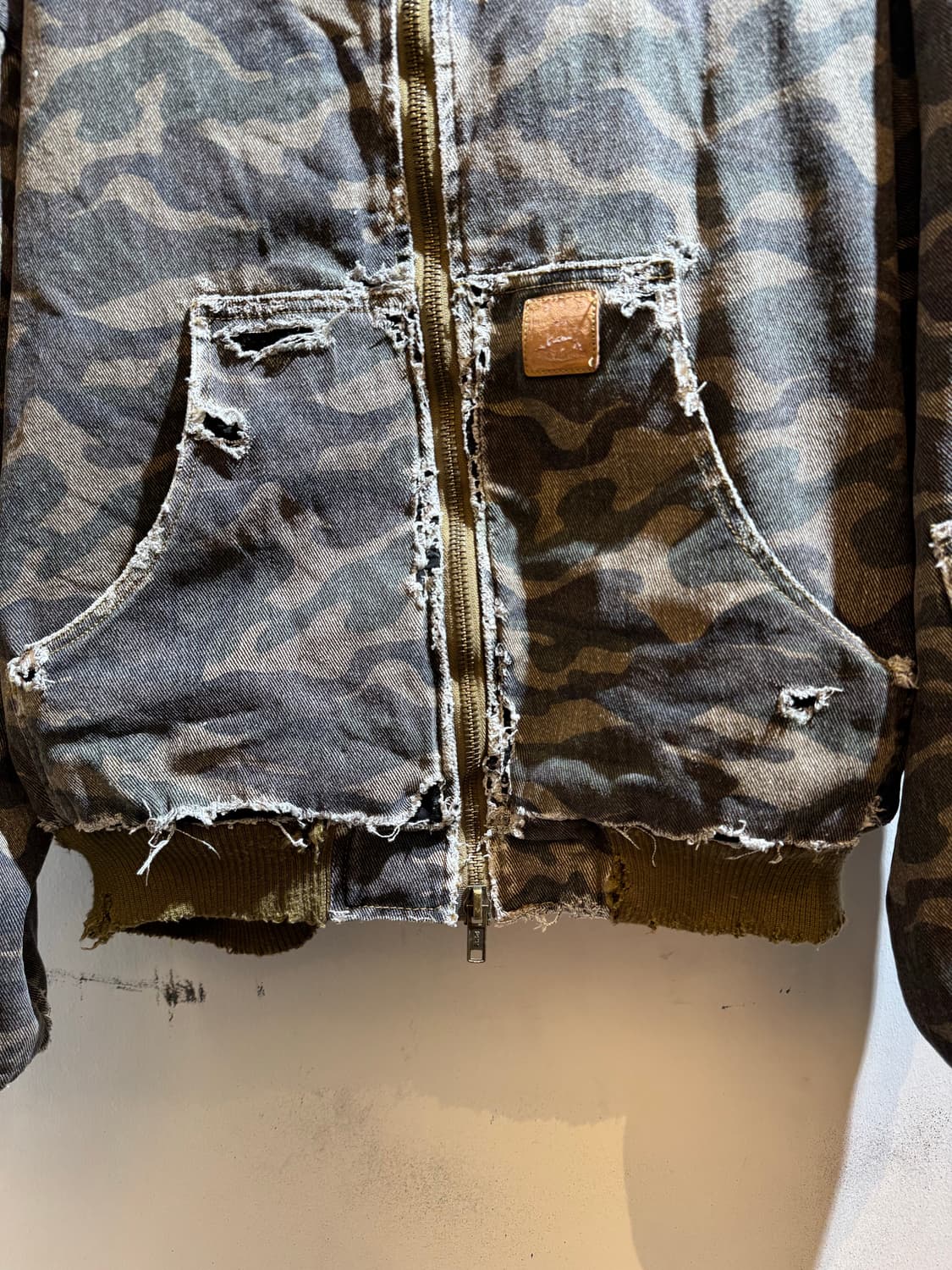 빈티지 카모 워크점퍼 상품이미지5