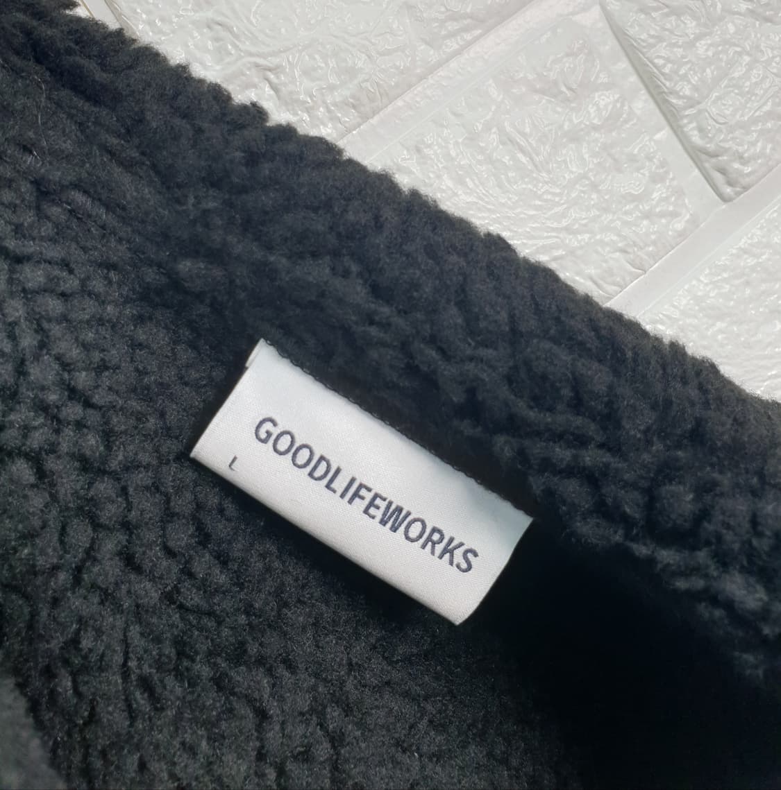 [100]굿라이프웍스 빈티지 무스탕 봄버 자켓 상품이미지8