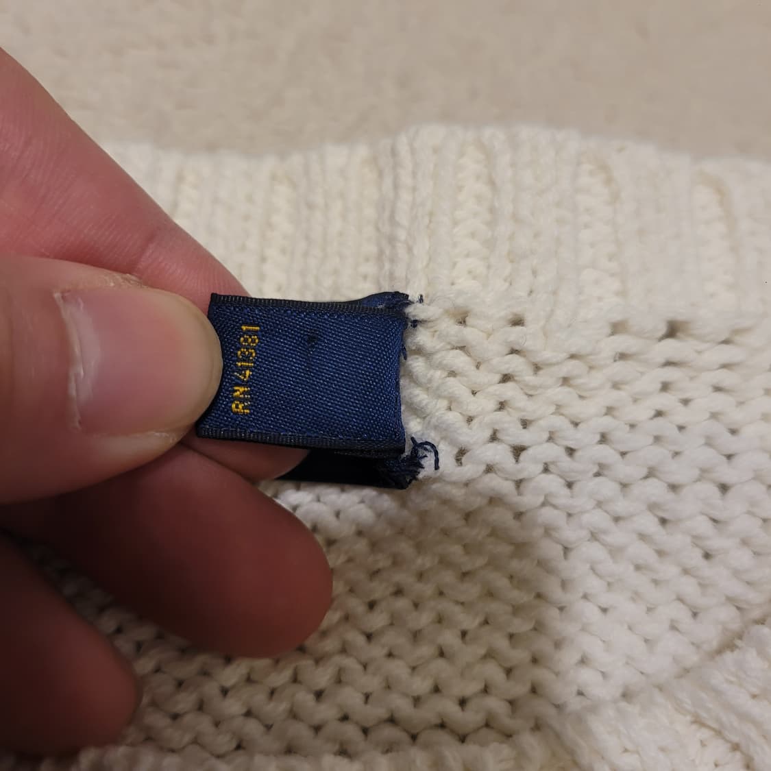 폴로 랄프로렌 성조기 니트 M 상품이미지7