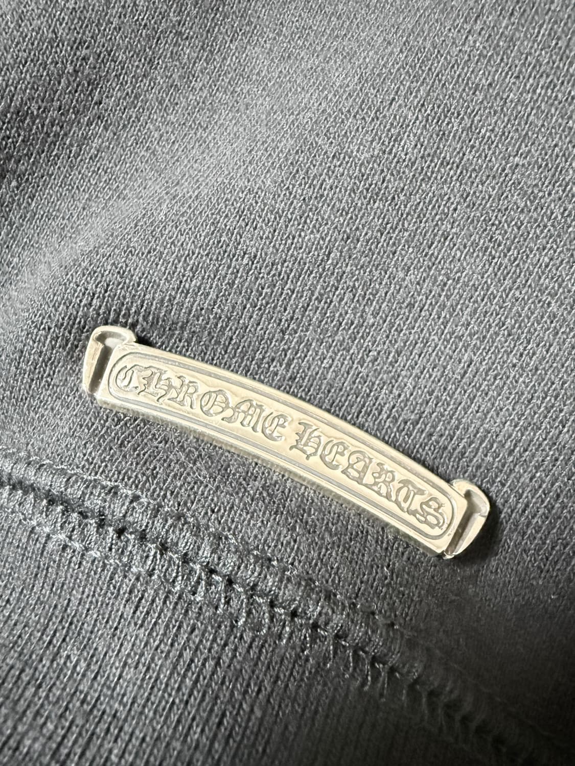 크롬하츠 트리플 크로스 가죽패치 풀오버 후드 상품이미지3