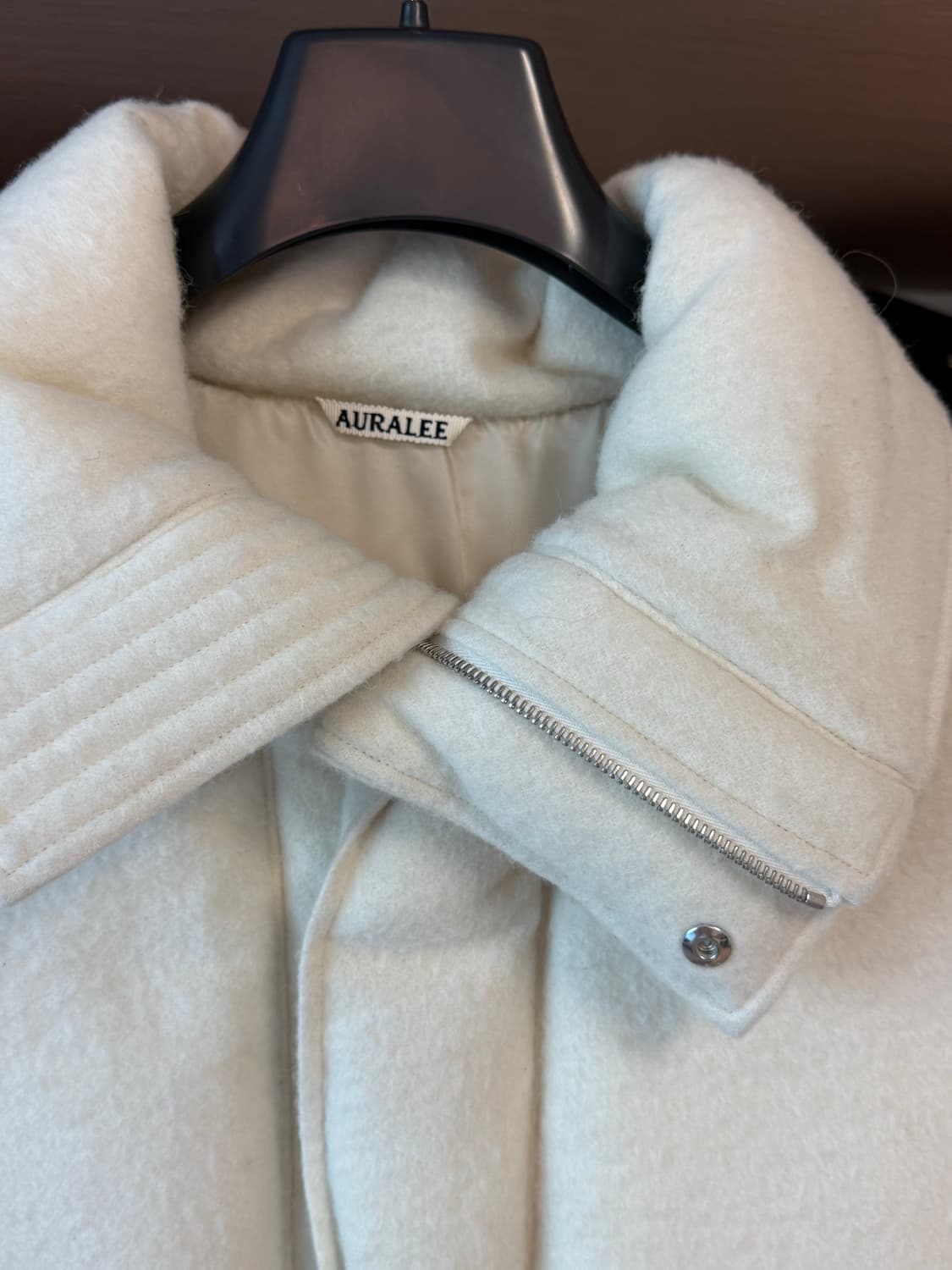 [정품/초레어] 오라리(AURALEE) 알파카 혼방 울 패딩 - 사이즈4 상품이미지4