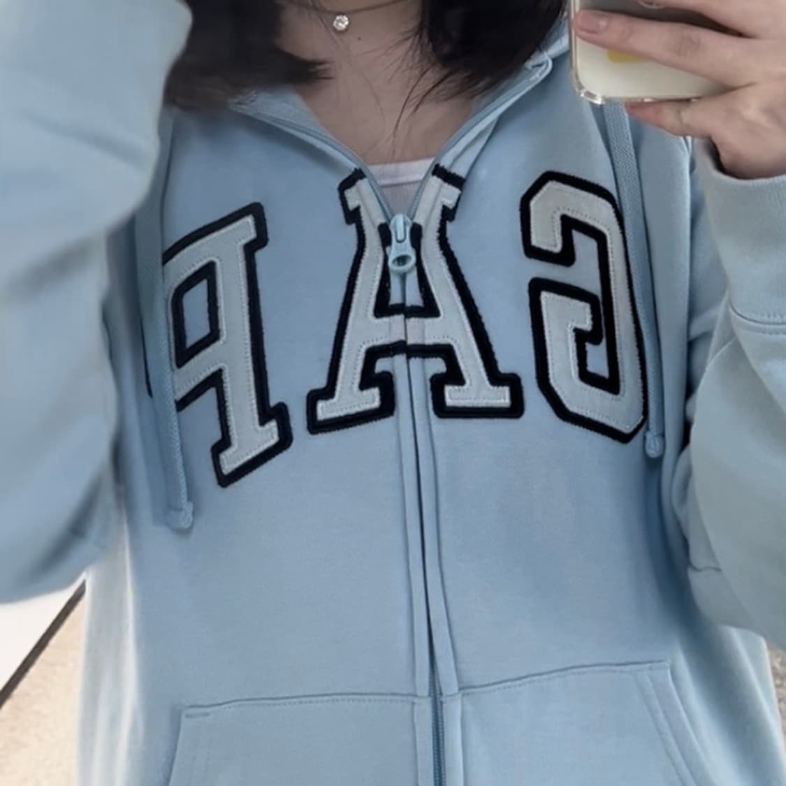갭 gap 후드집업 상품이미지1