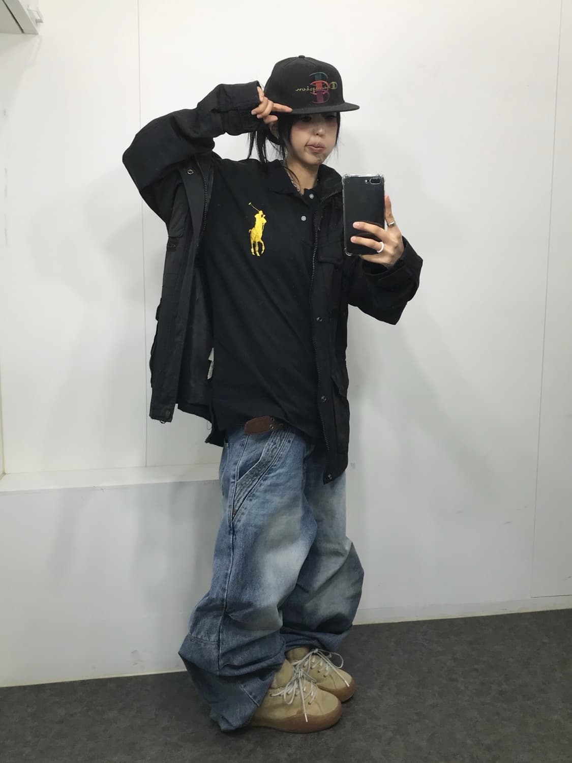 Polo Big Pony Black PK T-shirt 상품이미지7