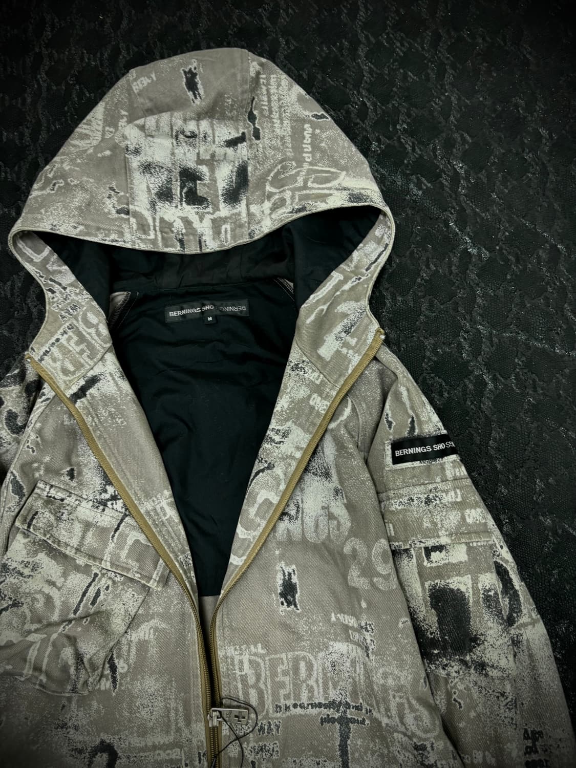 “Bernings sho”00‘s Print Multi Pocket Ho 상품이미지9