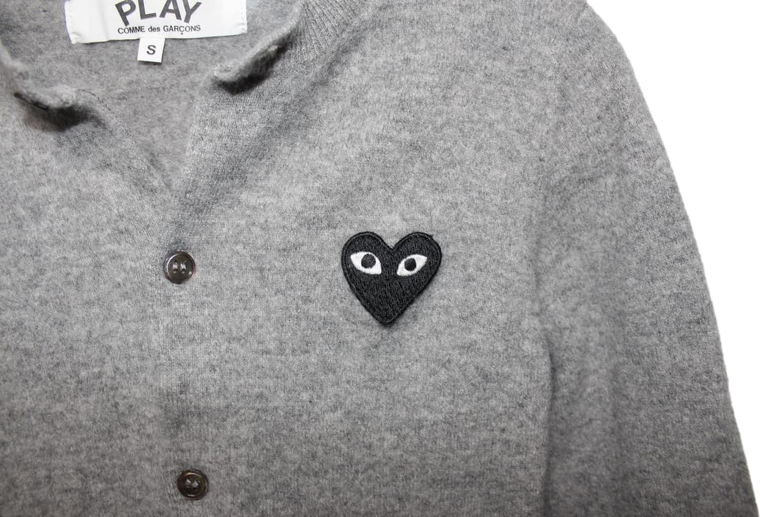 꼼데가르송 블랙하트 가디건 상품이미지3